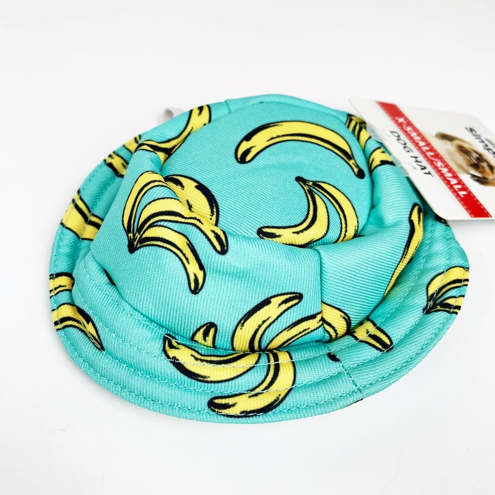 SimplyDog Sun Hat XS/S Small Dogs Cat Banana Costume Summer Doggie Cute